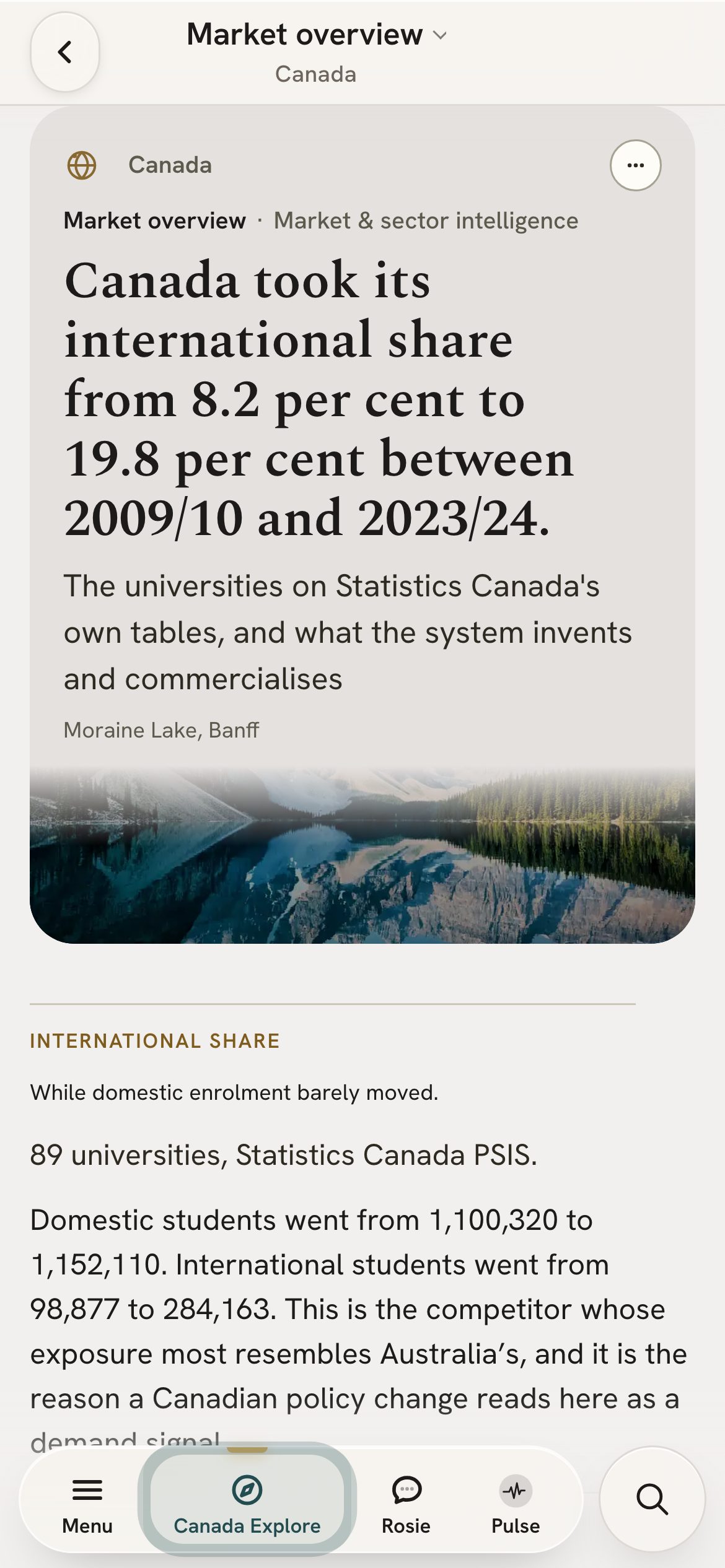 The Canadian page: three research councils